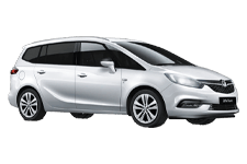 Van Hire Formby - Vauxhall Zafira 7-Seater - Minibus hire Formby